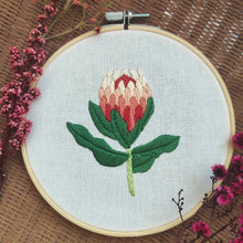 Load image into Gallery viewer, Protea Embroidery Kit
